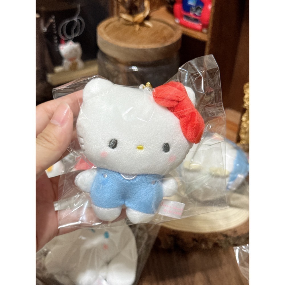 日本 三麗鷗 SANRIO 豆豆眼 小眼睛 娃娃 吊飾 kitty 美樂蒂 大耳狗 怕恰狗 庫洛米 漢頓 小麥粉-規格圖2