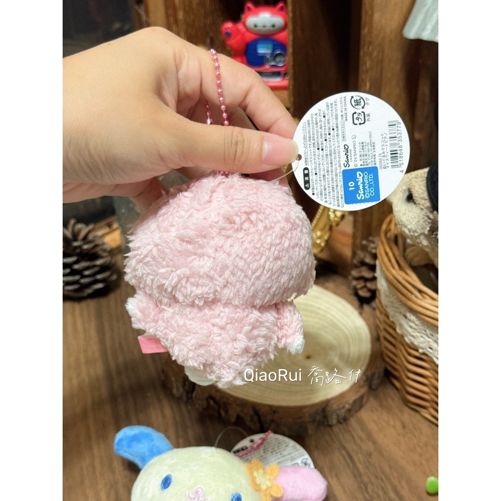 現貨 日本 Sanrio 三麗鷗 經典 娃娃吊飾 吊飾 彼安諾 小麥粉 花小兔-細節圖7