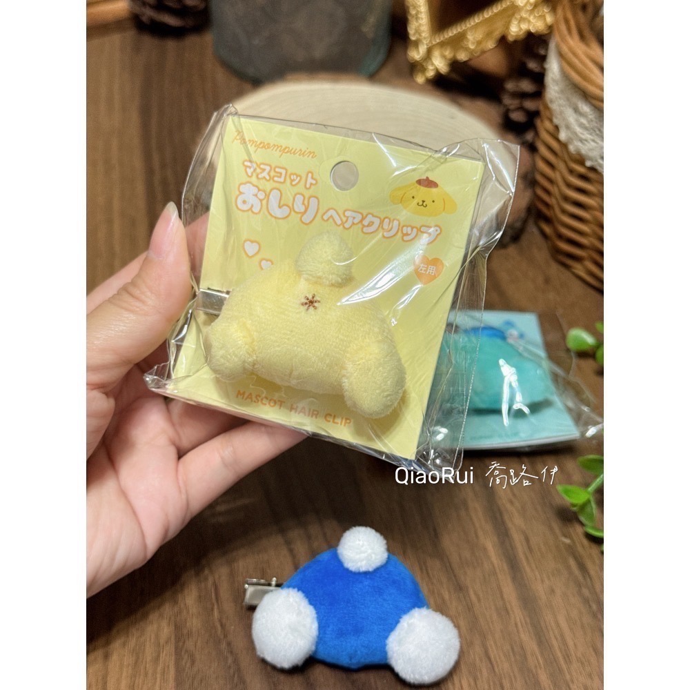 現貨 日本 Sanrio 三麗鷗 屁屁髮夾 瀏海夾 KITTY 大耳狗 庫洛米 漢頓 帕恰狗-規格圖6