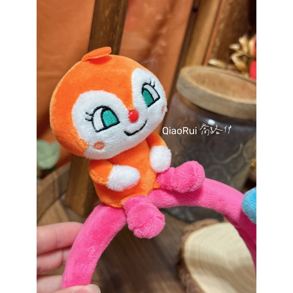 現貨 日本 橫濱限定 日本製 Anpanman 麵包超人博物館 髮箍 麵包超人 藍精靈 紅精靈 細菌人-細節圖4