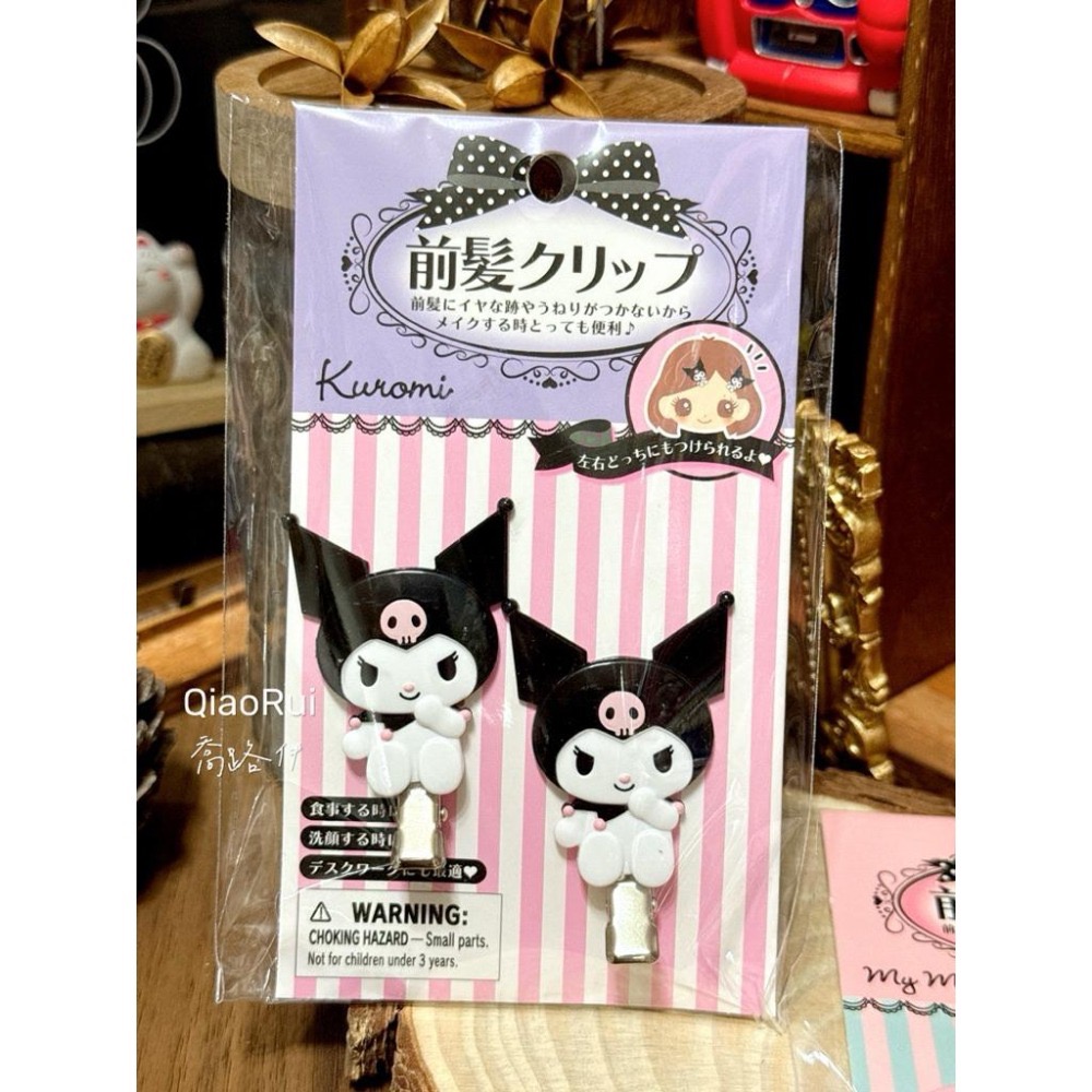 現貨 日本 三麗鷗 sanrio 髮夾 髮飾 瀏海夾 大耳狗 漢頓 庫洛米 帕恰狗 布丁狗 美樂蒂-細節圖8