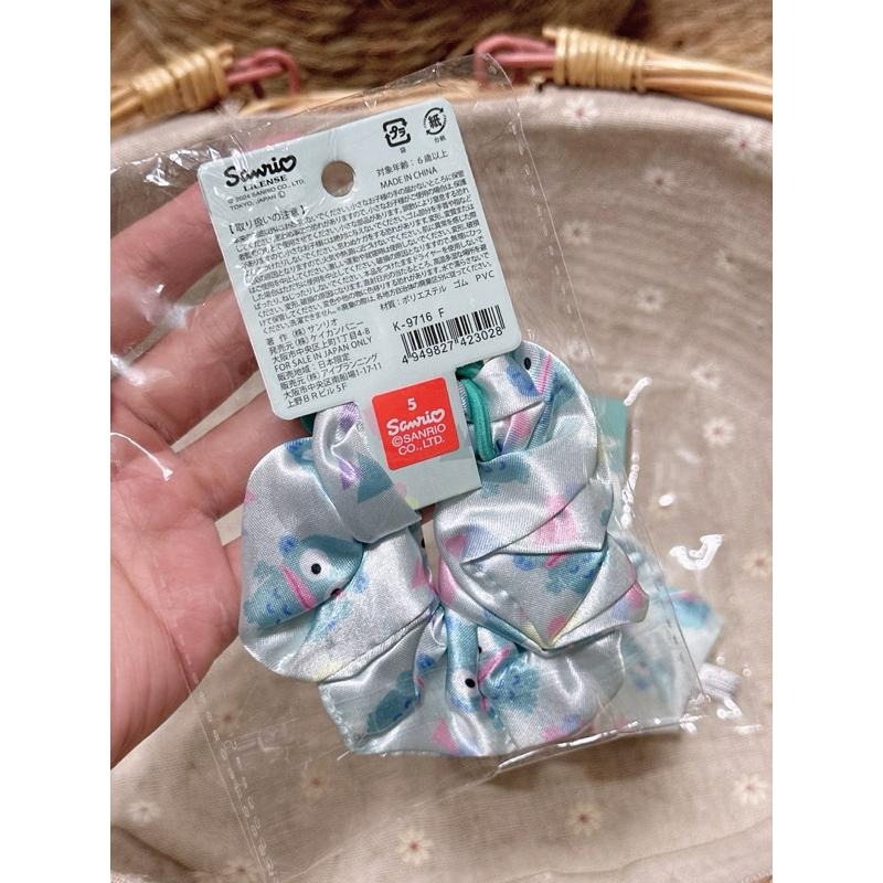 現貨 日本 三麗鷗 Sanrio 人魚漢頓 髮飾 髮束 髮圈 大腸圈-細節圖3