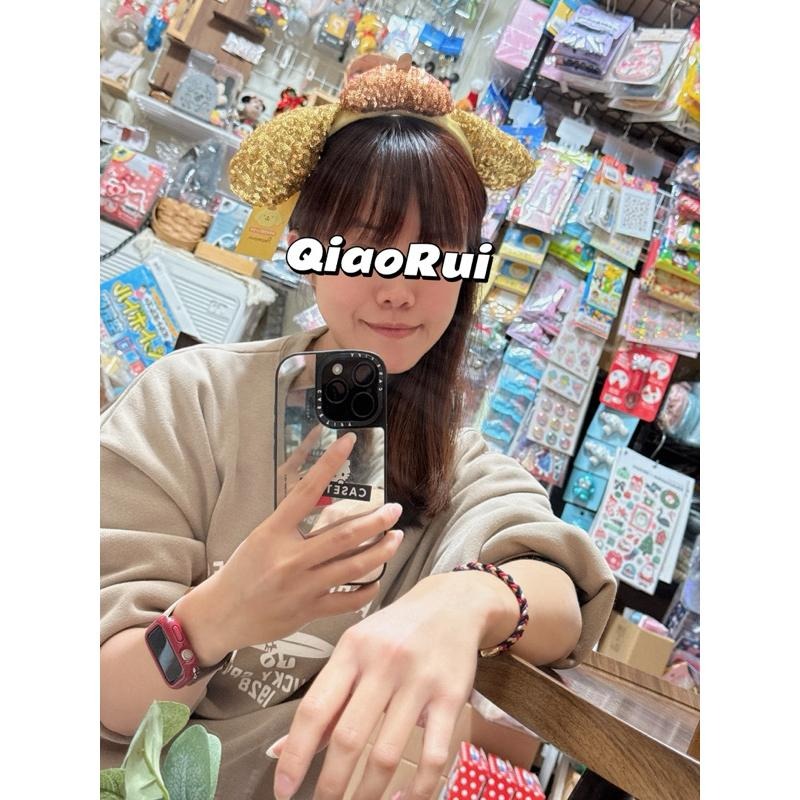 現貨 日本 Sanrio 三麗鷗 閃亮 亮片 蝴蝶結 髮箍 美樂蒂 庫洛米 布丁狗 大耳狗-細節圖7