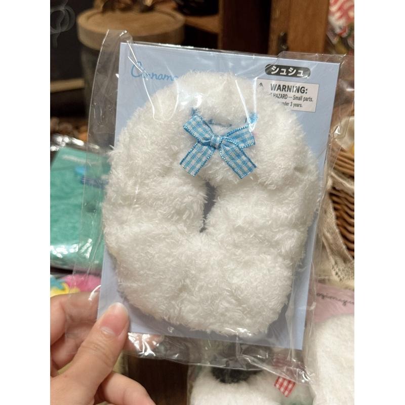 現貨 日本 毛絨 髮圈 三麗鷗 庫洛米 帕恰狗 彼安諾 漢頓 kitty 大耳狗 布丁狗 小麥粉 絨毛髮圈 大腸圈 髮束-細節圖4
