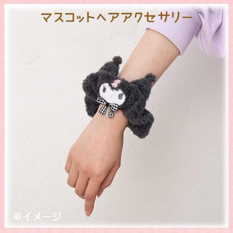 現貨 日本 毛絨 髮圈 三麗鷗 庫洛米 帕恰狗 彼安諾 漢頓 kitty 大耳狗 布丁狗 小麥粉 絨毛髮圈 大腸圈 髮束-細節圖8