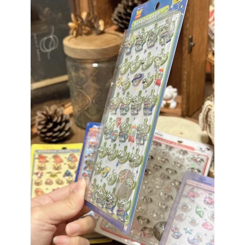 現貨 日本 迪士尼 三麗鷗 3D立體 水晶浮雕 手機殼DIY 裝飾 立體貼紙 水晶貼紙 動物方程式 維尼 史迪奇-細節圖4