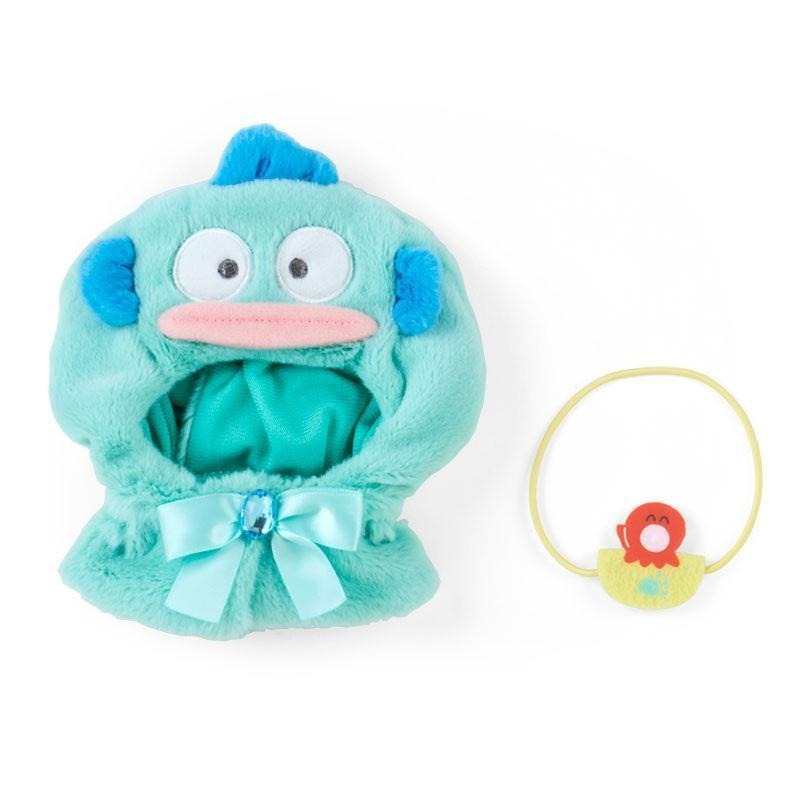 現貨 日本 三麗鷗 sanrio 斗篷娃衣 玩偶衣 娃娃裝 娃娃衣服 美樂蒂 布丁狗 彼安諾 人魚漢頓-細節圖8