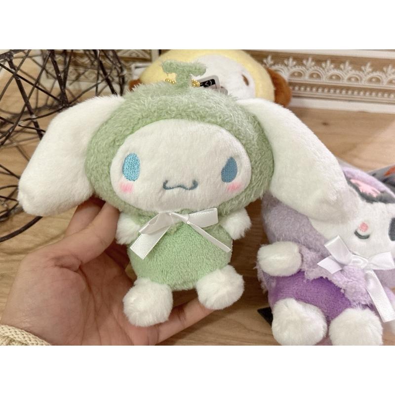 現貨 日本 三麗鷗 Sanrio 水果系列 哈密瓜  水果裝 娃娃吊飾 吊飾 大耳狗 庫洛米-細節圖2