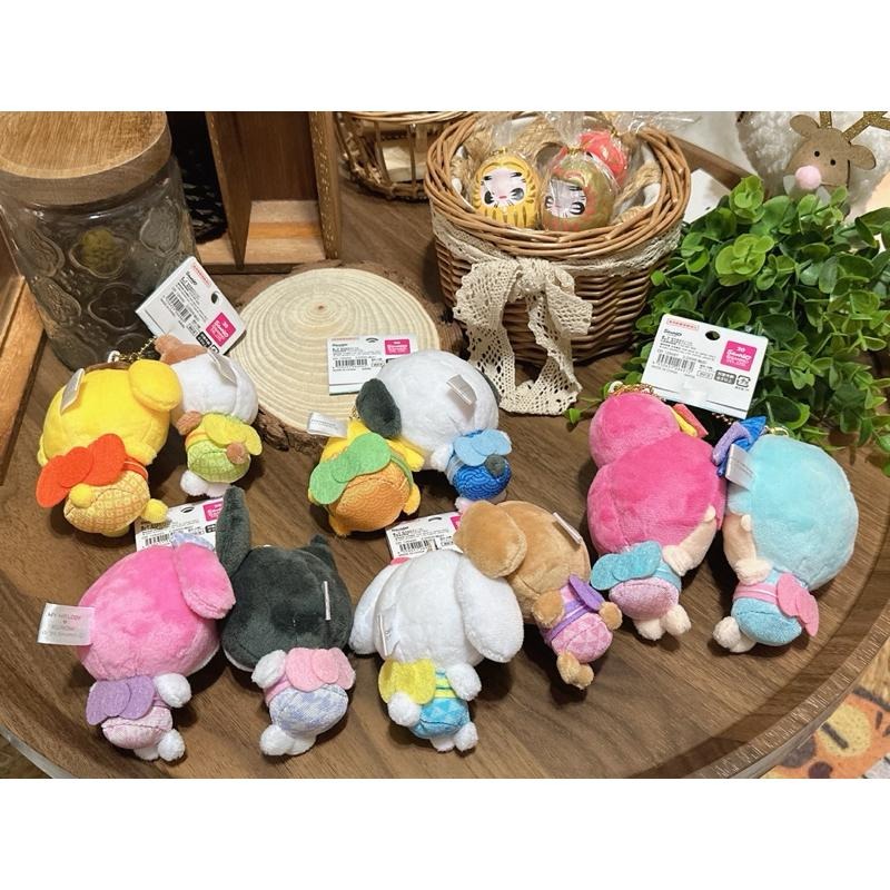 現貨 日本 Sanrio San-X 三麗鷗 和服 美樂蒂 庫洛米 大耳狗 帕恰狗 布丁狗 雙子星 磁吸 娃娃吊飾-細節圖2