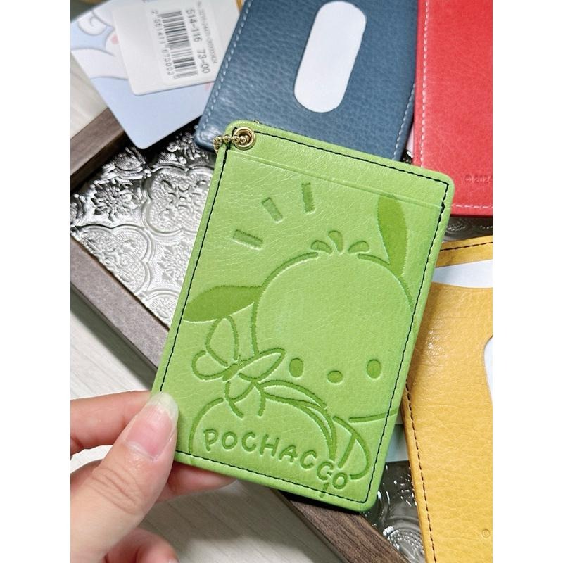 現貨 日本 三麗鷗 Sanrio 牛皮 卡片套 卡片夾 證件套 行李吊牌 識別證 kitty 美樂蒂 大耳狗 庫洛米-細節圖3
