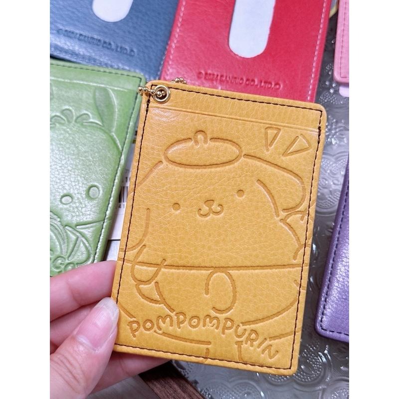 現貨 日本 三麗鷗 Sanrio 牛皮 卡片套 卡片夾 證件套 行李吊牌 識別證 kitty 美樂蒂 大耳狗 庫洛米-細節圖4