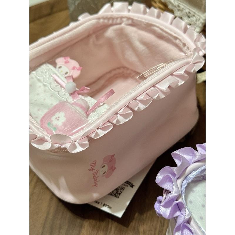 現貨 日本 三麗鷗 Sanrio 寶寶 遛娃包 痛包 娃娃收納包 手提包 拉鍊包 吊飾 庫洛米 美樂蒂 帕恰狗-細節圖8