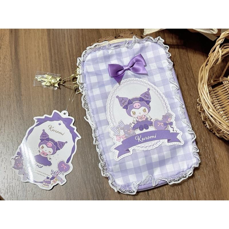 現貨 日本 三麗鷗 Sanrio 蘿莉塔 格子 庫洛米 生日 蝴蝶結 髮夾 識別證 護照夾-細節圖6