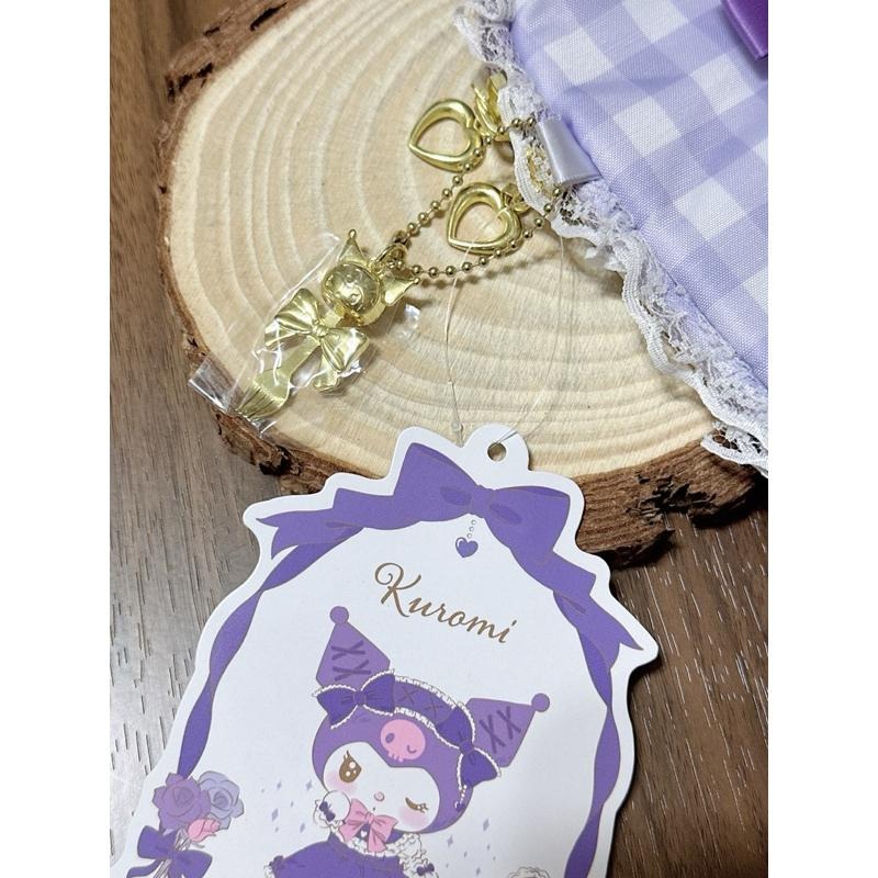 現貨 日本 三麗鷗 Sanrio 蘿莉塔 格子 庫洛米 生日 蝴蝶結 髮夾 識別證 護照夾-細節圖7