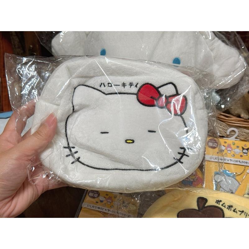 現貨 日本 三麗鷗 Sanrio 西村裕二 化妝包 萬用包 收納包 吊飾 Kitty 美樂蒂 大耳狗 庫洛米 布丁狗-細節圖7