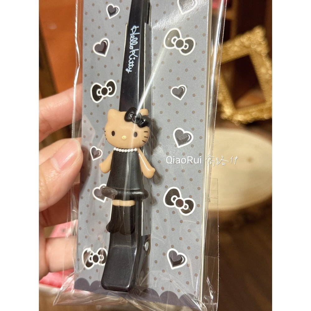 現貨 日本 Sanrio 三麗鷗 長腿 kitty 一字夾 髮夾-細節圖3
