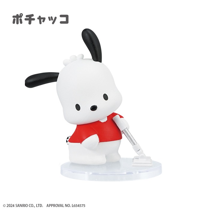 現貨 日本 sanrio 三麗鷗 F-toys 激落君 海綿 打掃公仔 抽抽樂 確認款 kitty 美樂蒂 大耳狗-規格圖2