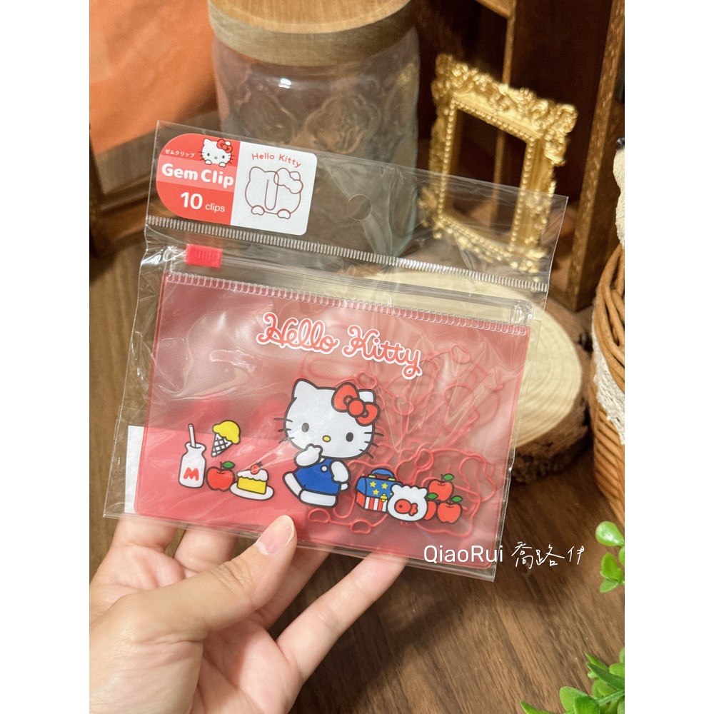 現貨 日本 Sanrio 三麗鷗 迴紋針 文具 kitty 美樂蒂 庫洛米 大耳狗 漢頓 帕恰狗-細節圖2