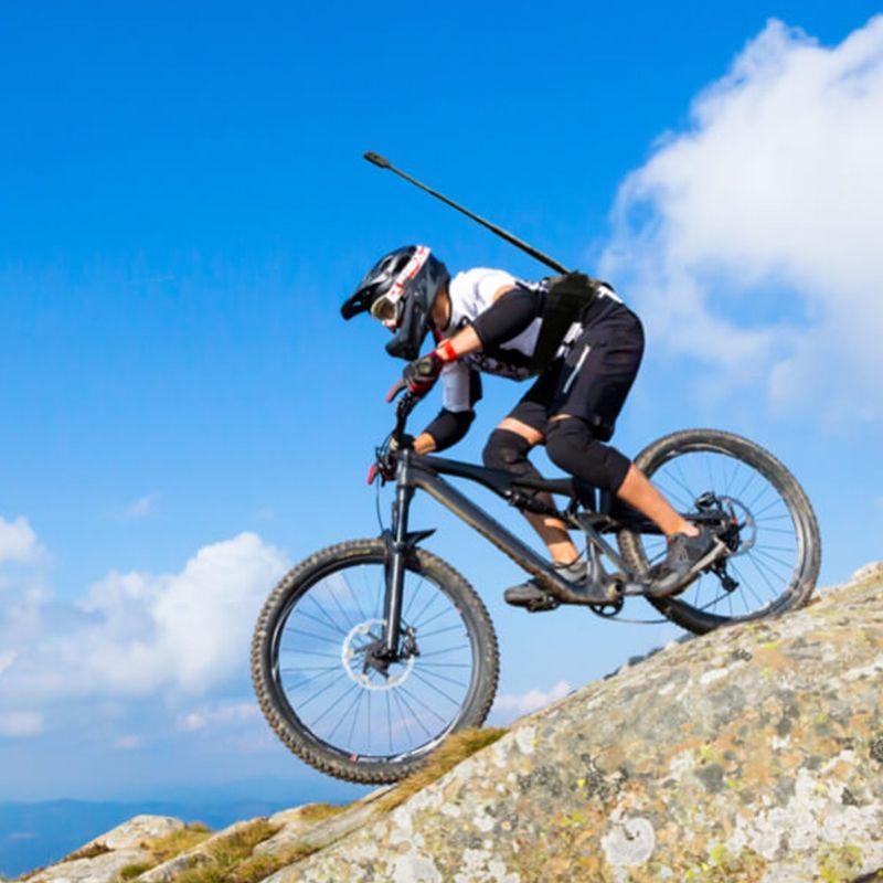 Insta360 ONE R/X2/X3 全景相機隱形相機支架 相機腰帶 背桿支架腰帶 騎行腰帶-細節圖2