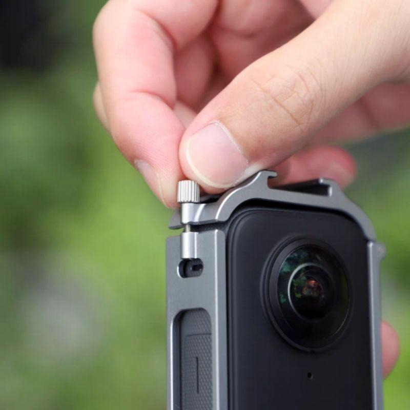 Sunnylife Insta360 X3 鋁合金屬兔籠 金屬邊框 相機保護殼-細節圖6