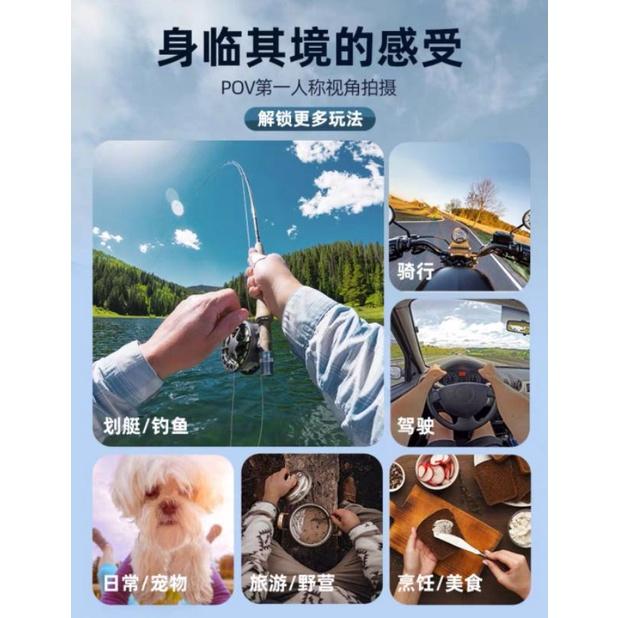 新款磁吸全封閉式掛脖支架 第一人稱視角 騎行項圈 贈1/4轉接頭-細節圖3