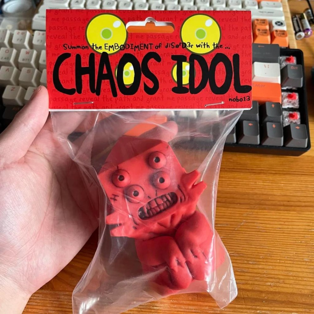 探險活寶 混沌之神 GOLB 嘎布 美式玩具 阿寶老皮 SOFUBI Totem Vinyl AdventureTime-細節圖4