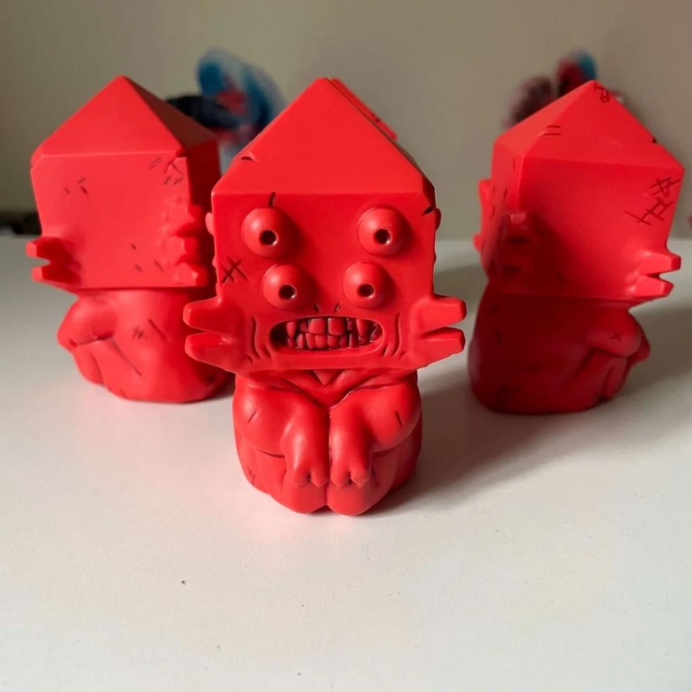 探險活寶 混沌之神 GOLB 嘎布 美式玩具 阿寶老皮 SOFUBI Totem Vinyl AdventureTime-細節圖5