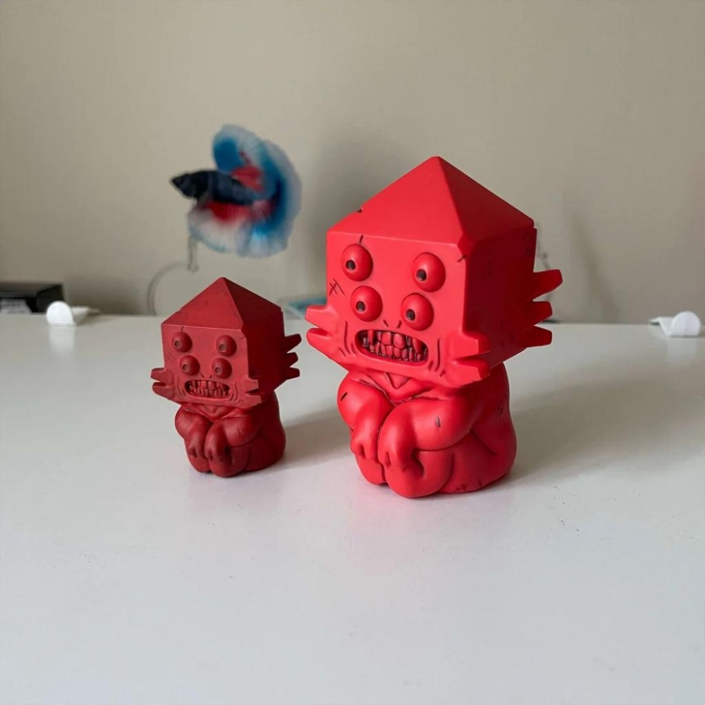 探險活寶 混沌之神 GOLB 嘎布 美式玩具 阿寶老皮 SOFUBI Totem Vinyl AdventureTime-細節圖8