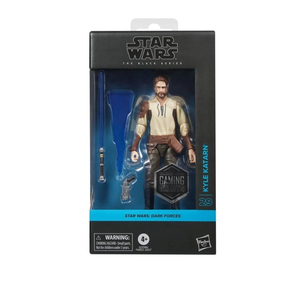 孩之寶 全新現貨 星際大戰 Kyle Katarn 凱爾 凱特恩 電玩系列 黑標6吋 絕地武士-細節圖2