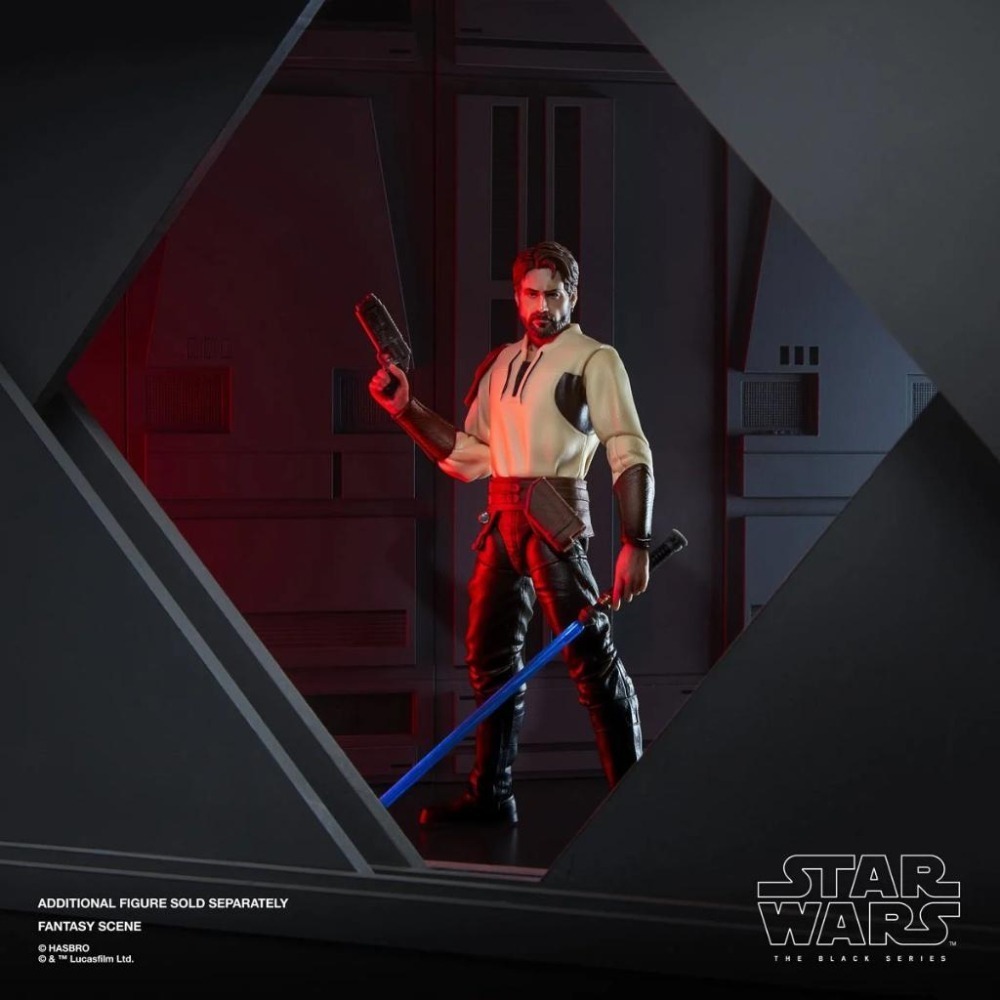孩之寶 全新現貨 星際大戰 Kyle Katarn 凱爾 凱特恩 電玩系列 黑標6吋 絕地武士-細節圖5