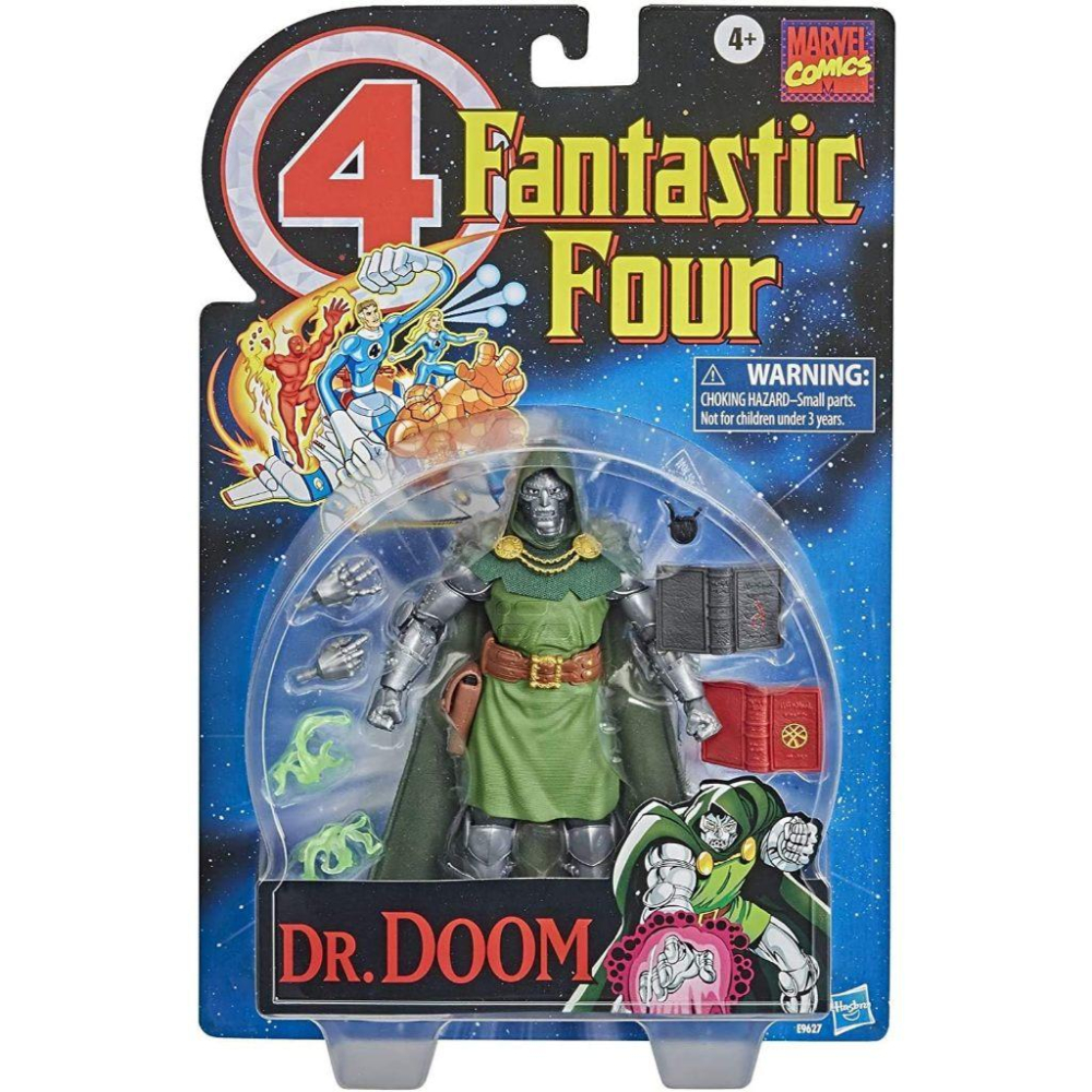 孩之寶 全新預購 末日博士 驚奇四超人 漫威傳奇 Marvel Legends 毀滅博士 6寸 可動公仔-細節圖3