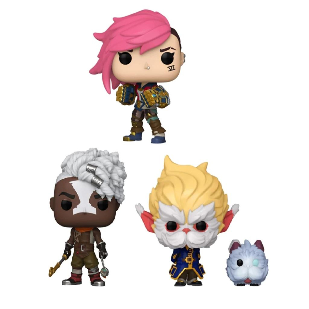 漢默丁格與普羅 奧術 Funko POP #1605 TV 英雄聯盟 lol 美國絕版 arcane 全新未拆-細節圖4
