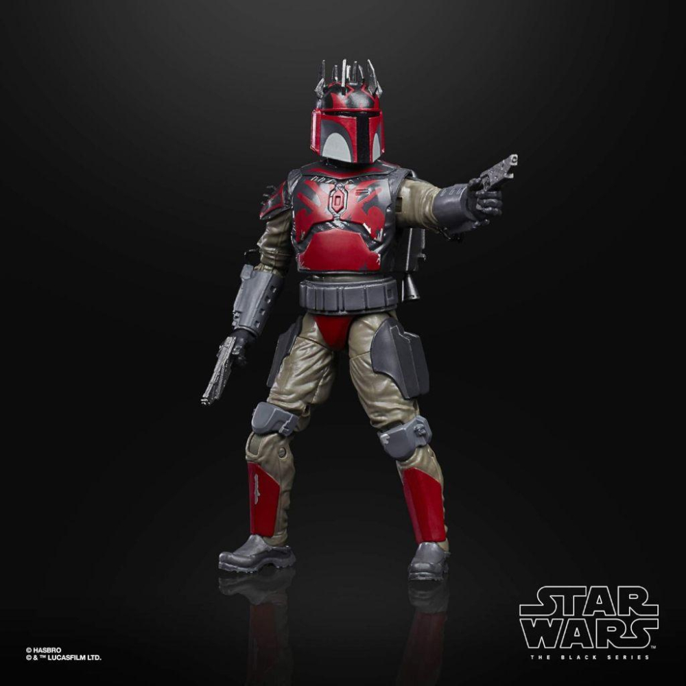 孩之寶 星際大戰 黑標 系列 曼達洛人 超級突擊隊長 死亡看守 克隆人戰爭收藏 公仔 Star Wars-細節圖6