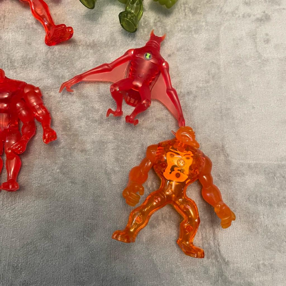 Ben 10 絕版一起賣 魟人 犰狳金剛 四手霸王 終極小波波 麥當勞玩具🇺🇸 美式玩具 少年駭客 外星英雄 終極英雄-細節圖5