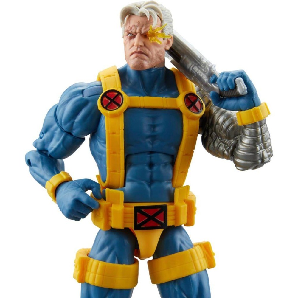 孩之寶 現貨 含BAF 漫威 Marvel Legends 機堡 Cable 漫畫版 BAF劍齒虎扎布 X戰警 Xmen-細節圖4