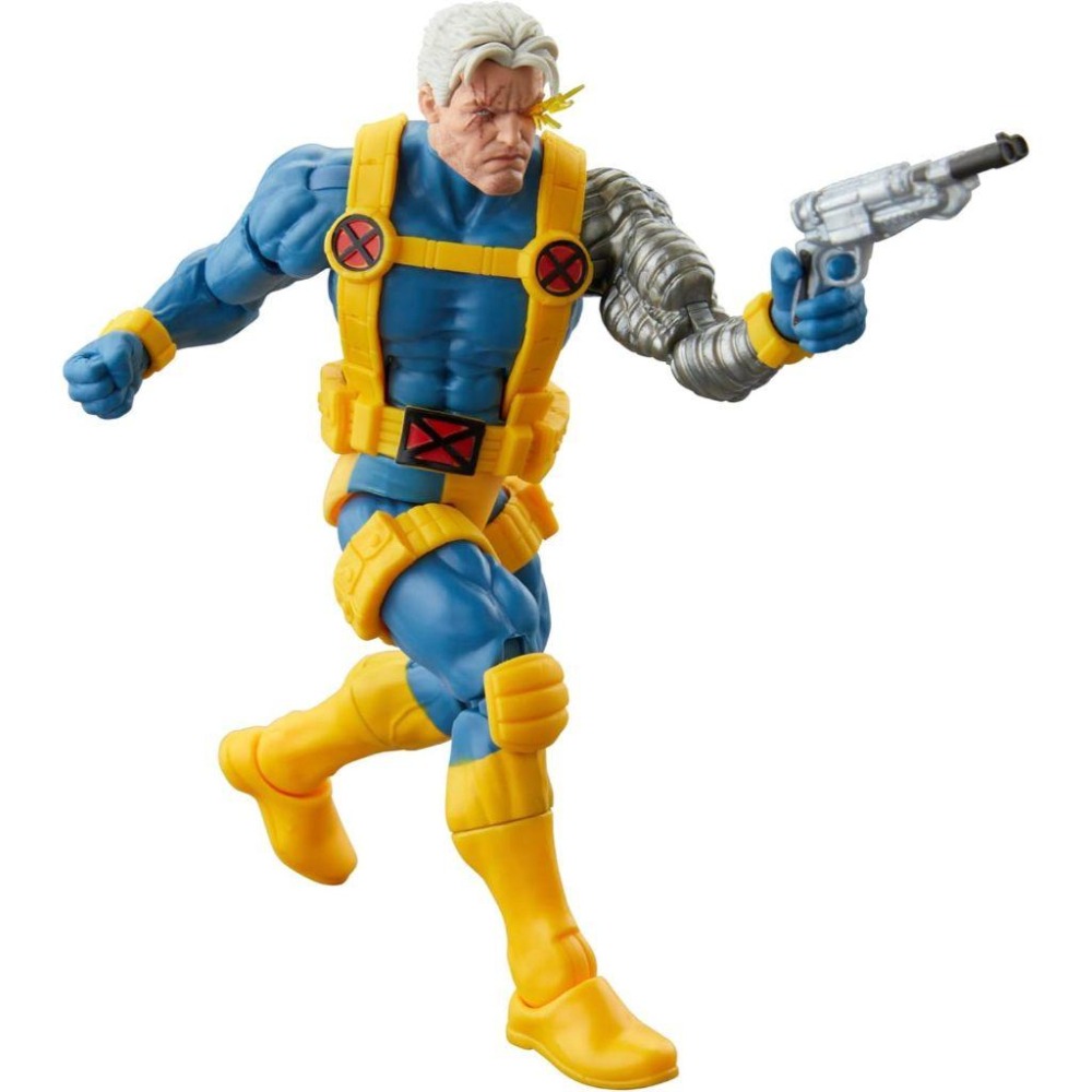 孩之寶 現貨 含BAF 漫威 Marvel Legends 機堡 Cable 漫畫版 BAF劍齒虎扎布 X戰警 Xmen-細節圖5