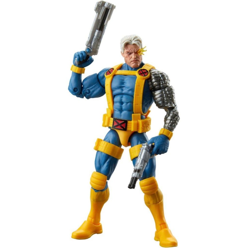 孩之寶 現貨 含BAF 漫威 Marvel Legends 機堡 Cable 漫畫版 BAF劍齒虎扎布 X戰警 Xmen-細節圖7