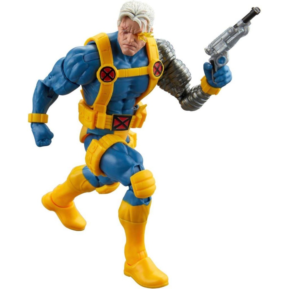 孩之寶 現貨 含BAF 漫威 Marvel Legends 機堡 Cable 漫畫版 BAF劍齒虎扎布 X戰警 Xmen-細節圖9
