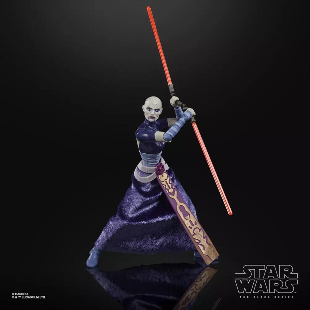 孩之寶 星際大戰 全新 黑標 阿莎潔 凡翠絲 Asajj Ventress 複製人戰爭 不良分隊 美版 Hasbro-細節圖2