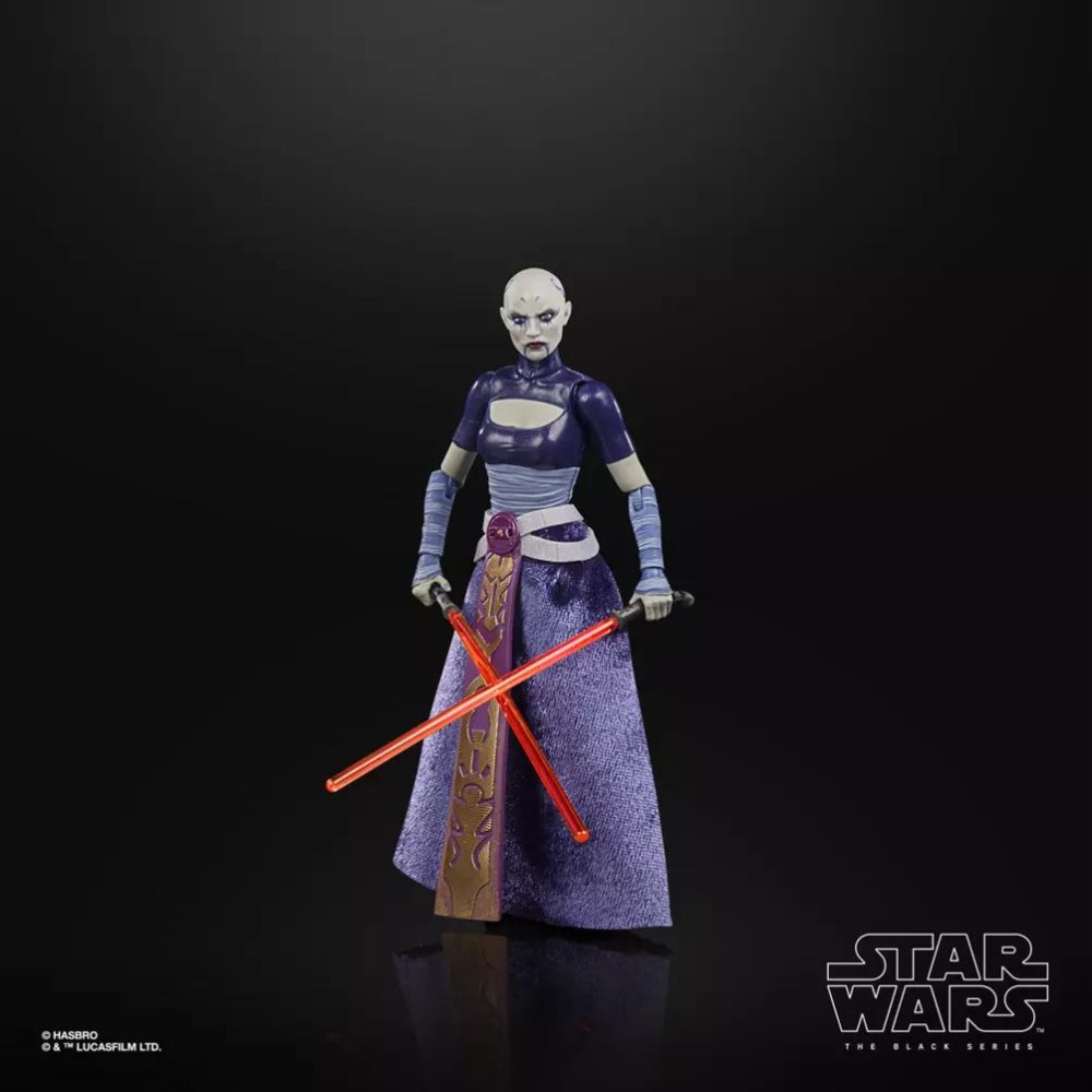 孩之寶 星際大戰 全新 黑標 阿莎潔 凡翠絲 Asajj Ventress 複製人戰爭 不良分隊 美版 Hasbro-細節圖3