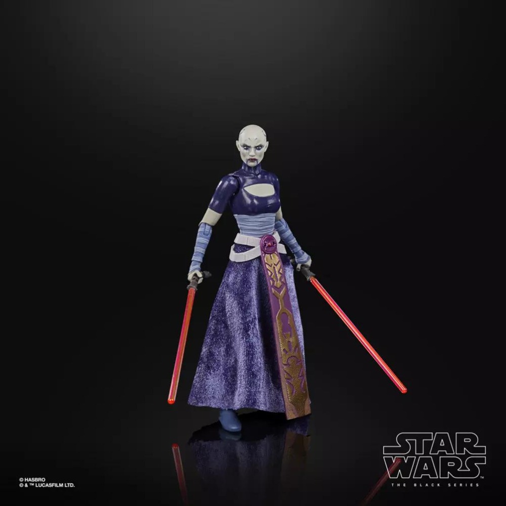 孩之寶 星際大戰 全新 黑標 阿莎潔 凡翠絲 Asajj Ventress 複製人戰爭 不良分隊 美版 Hasbro-細節圖4