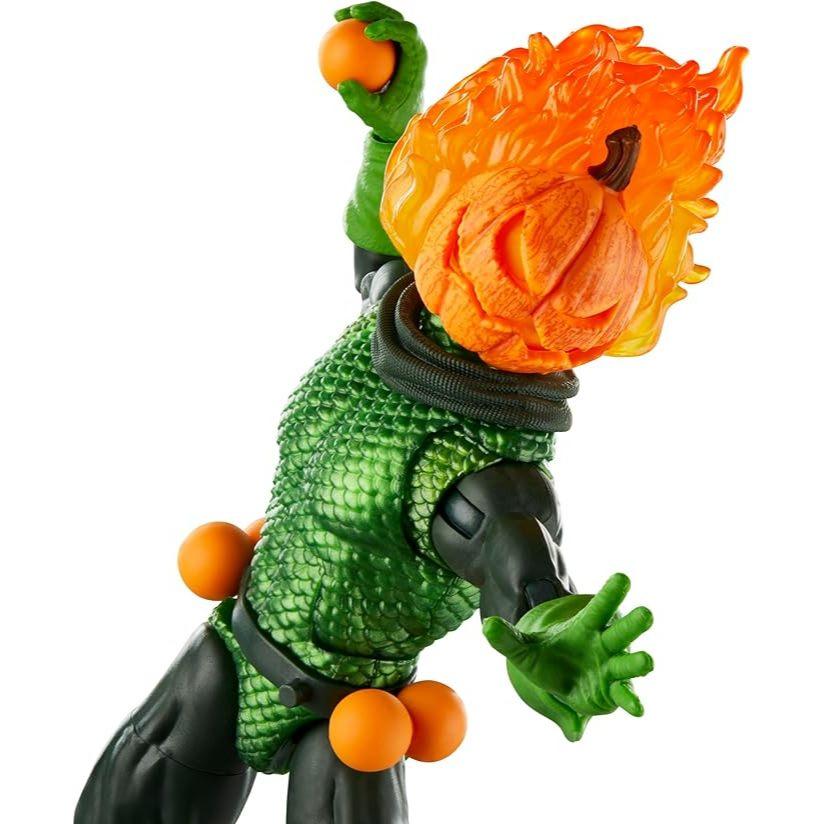 孩之寶 現貨 蜘蛛人 南瓜人 漫畫收藏品 Marvel Legends Jack O＇Lantern 6吋 美式復古吊卡-細節圖2