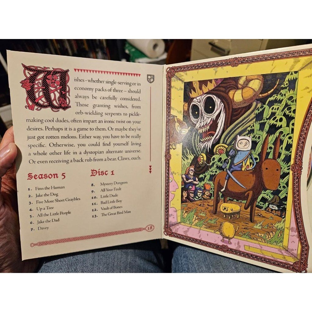 探險活寶 Adventure Time with Finn and Jake 英語 卡通DVD碟 完整版 豪華收藏版-細節圖3