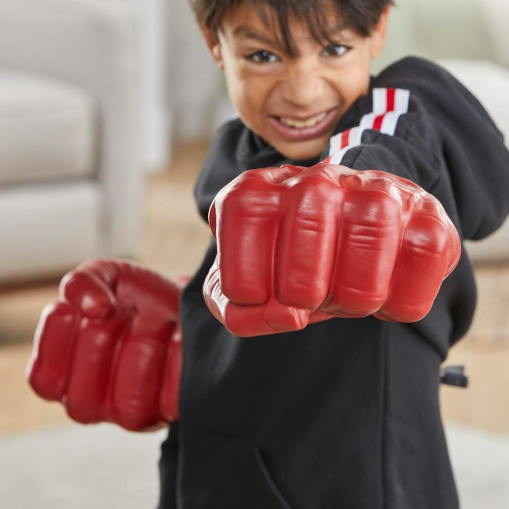 漫威 絕版現貨 紅浩克 拳套 拳頭 復仇者聯盟 美國隊長 無畏新世界 Red Hulk Fist 伽瑪粉碎拳頭-細節圖7