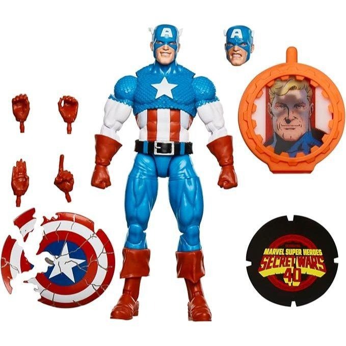 孩之寶 美國隊長 秘密戰爭 Marvel Legends 漫威傳奇 復仇者聯盟 漫威 收藏品 6吋 可動公仔hasbro-細節圖5