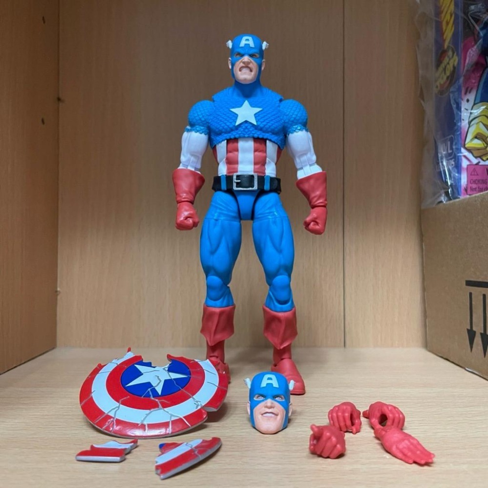 孩之寶 美國隊長 秘密戰爭 Marvel Legends 漫威傳奇 復仇者聯盟 漫威 收藏品 6吋 可動公仔hasbro-細節圖8