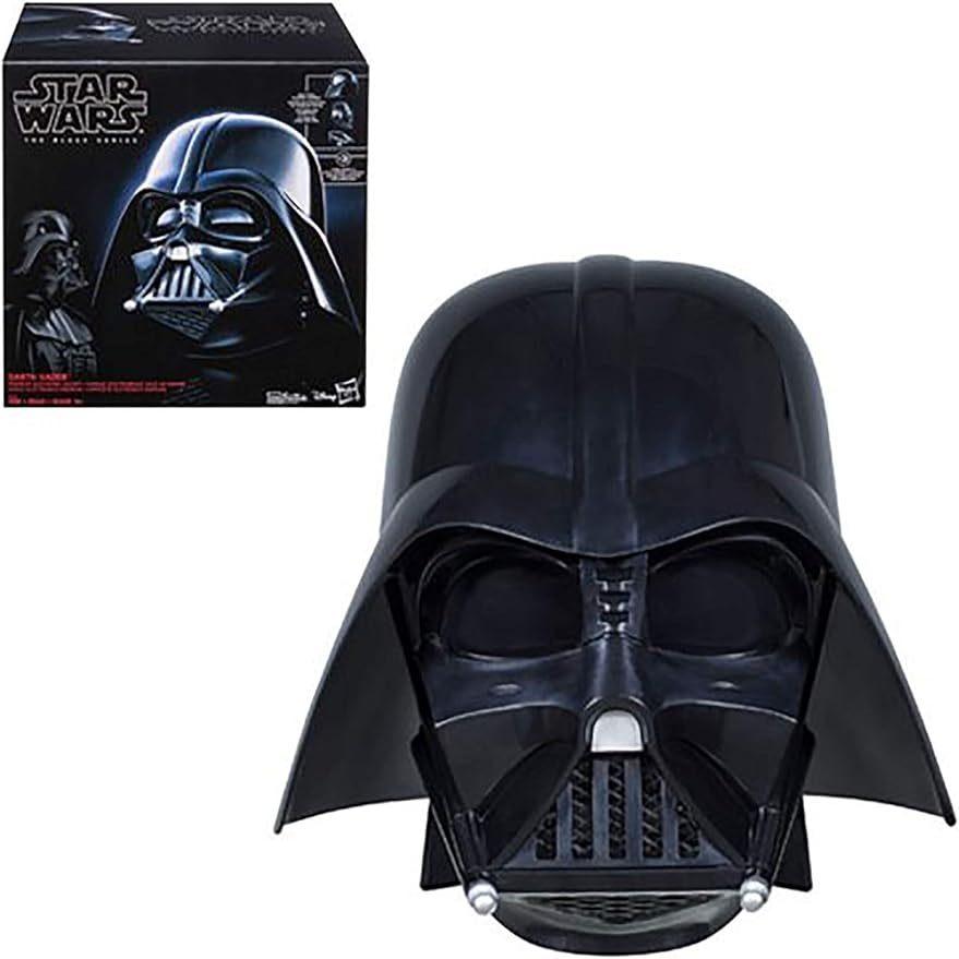 現貨 孩之寶 星際大戰 黑標 收藏電子頭盔 黑武士 Darth Vader Star Wars Helmet 達斯維達-細節圖2