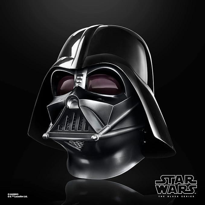 現貨 孩之寶 星際大戰 黑標 收藏電子頭盔 黑武士 Darth Vader Star Wars Helmet 達斯維達-細節圖3