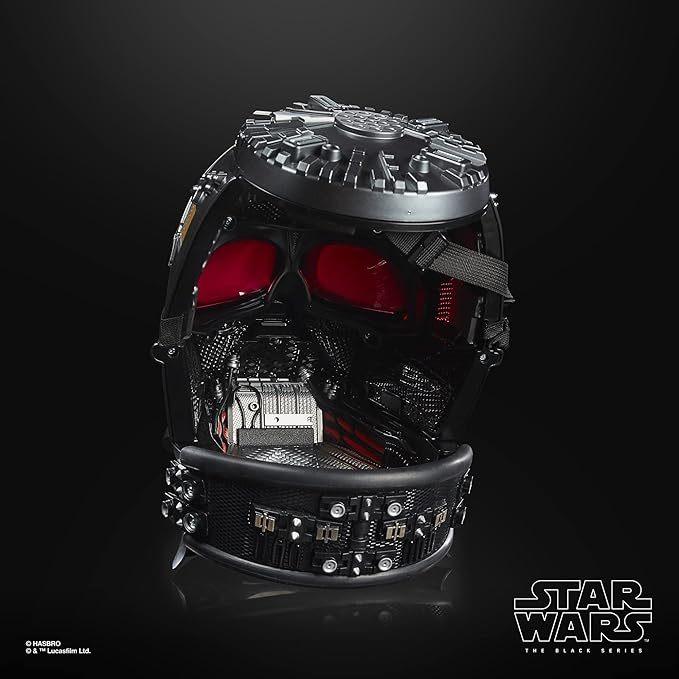 現貨 孩之寶 星際大戰 黑標 收藏電子頭盔 黑武士 Darth Vader Star Wars Helmet 達斯維達-細節圖5