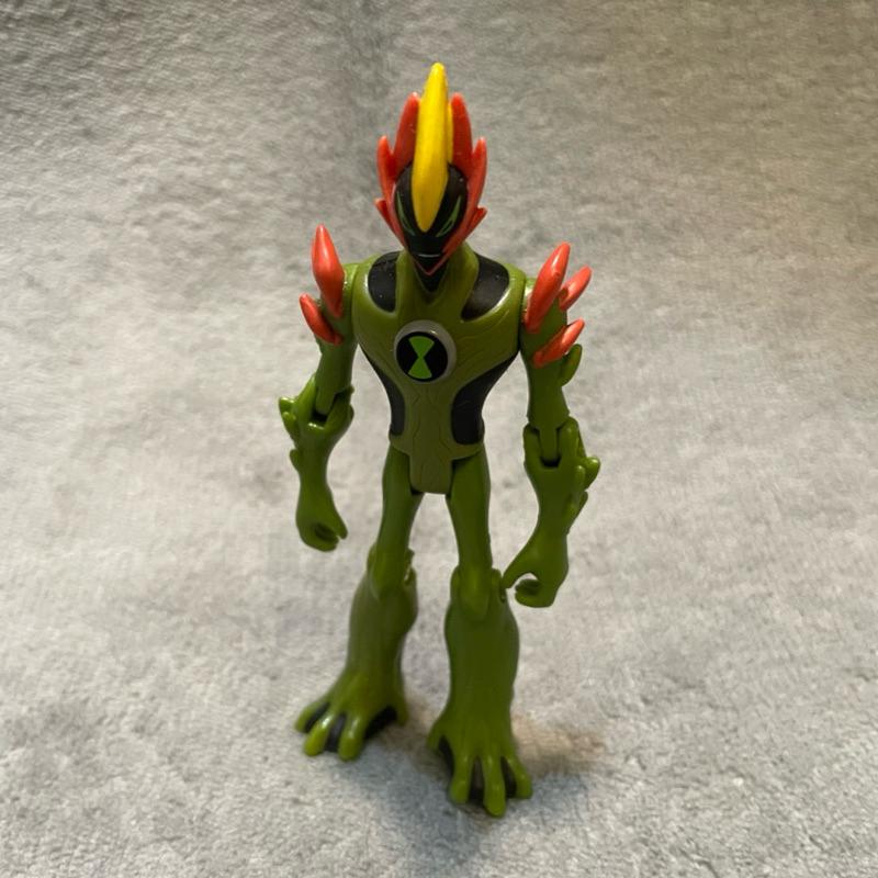 Ben 10 沼澤火 北極星 水晶奇俠 外星英雄 美式玩具 絕版老物 少年駭客 終極英雄 卡通公仔 磁鐵怪 鑽石戰神-細節圖8